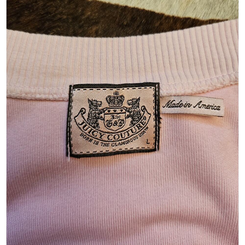 Juicy Couture Vintage Y2K Pink Terry Cloth Cover Up Dress L USA Towel Pool - Picture 4 of 7